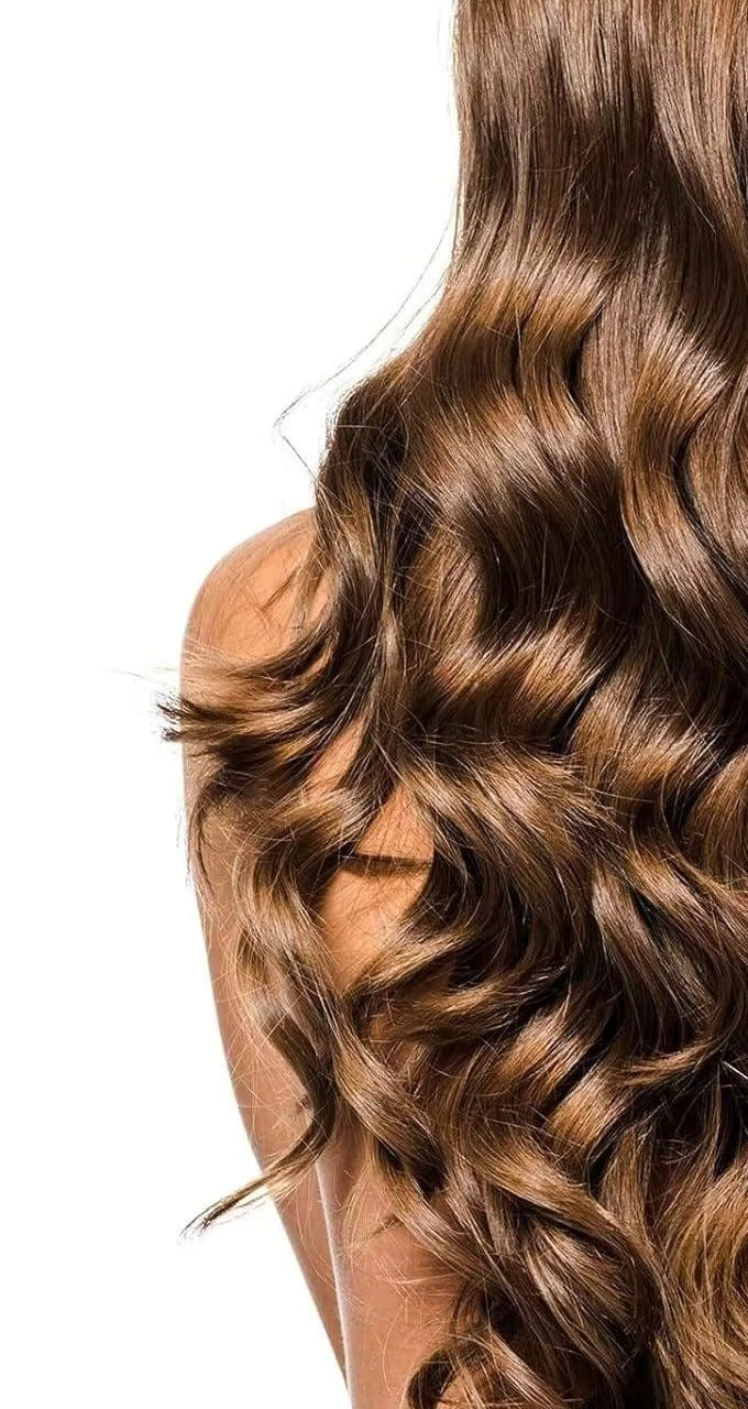 Soft, natural waves after using the Kansie Heatless Curl Set overnight